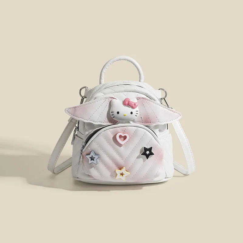 Wings Leather Backpack Bag